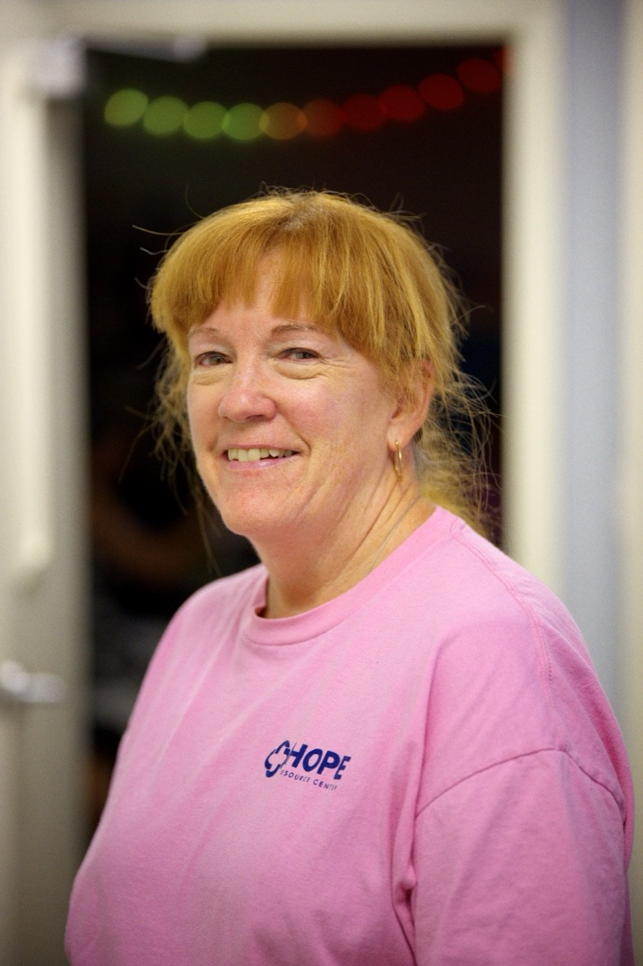 Cher Thompson, Client Services Assistant at Hope Resource Center